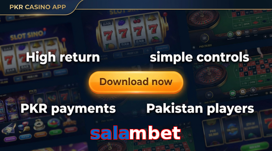 Main screen of Salambet gamedownload page for PK players
