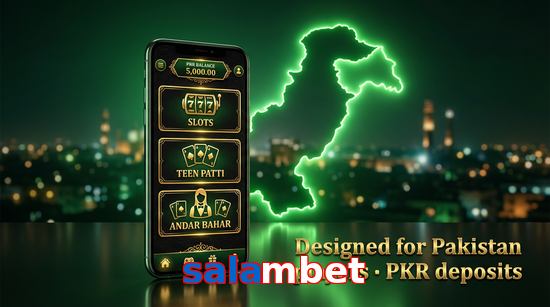 Main screen of Salambet pk page for PK players